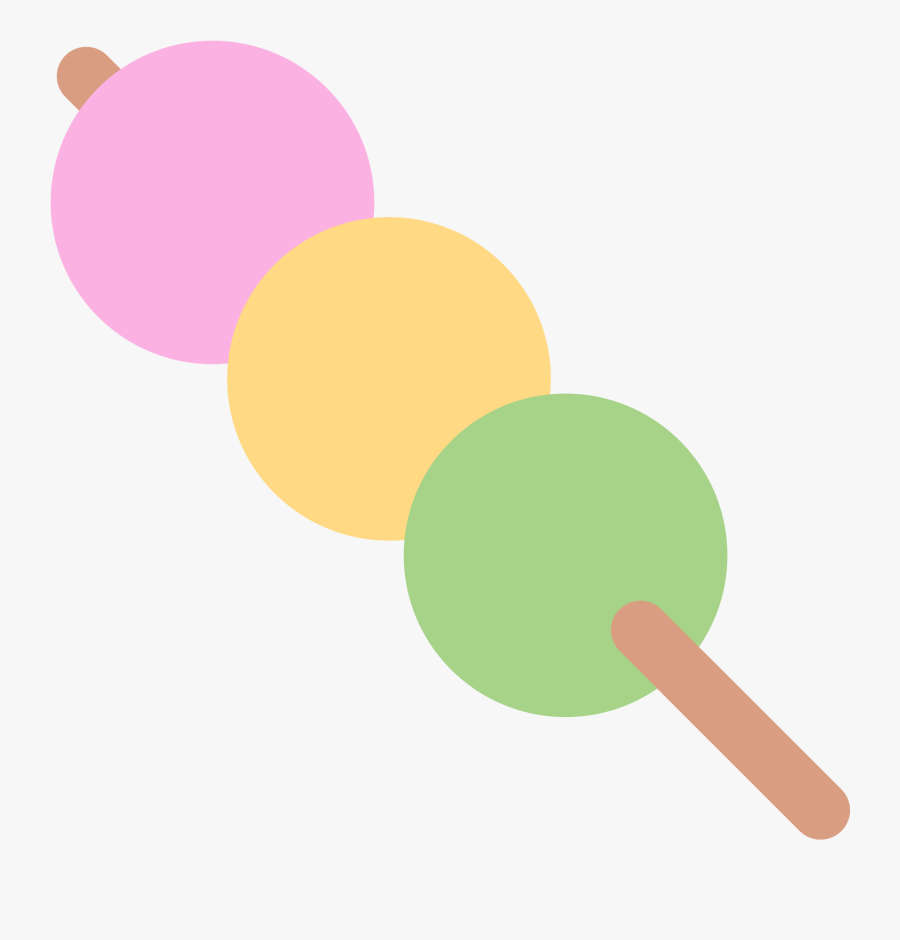 Dango, Japanese, Dessert, Skewer, Stick, Sweet, Food, - Dango Emoji, Transparent Clipart