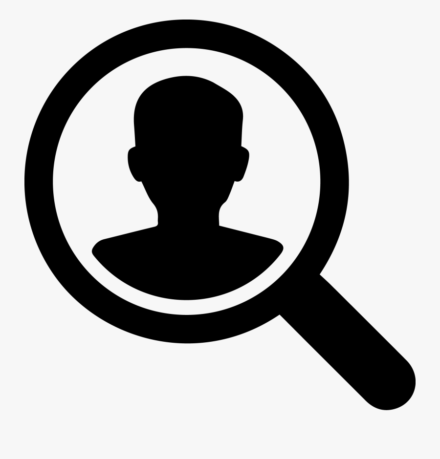 Research Vector User - Research Person Icon, Transparent Clipart