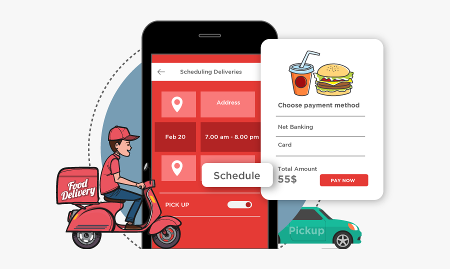The Application Allows The Users To Place An Order, - Iphone, Transparent Clipart