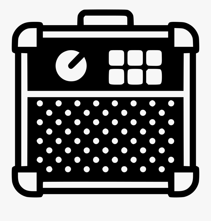 Guitar Amplifier - Guitar Amplifier Vector Png, Transparent Clipart