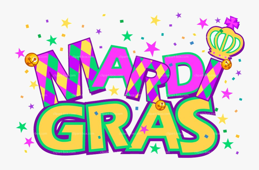 Mardi Gras Letters, Transparent Clipart