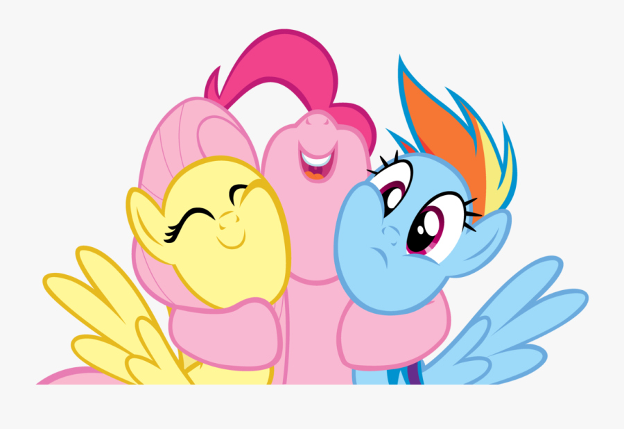 Hugs And Love - Pinkie Pie Hugging Gif, Transparent Clipart