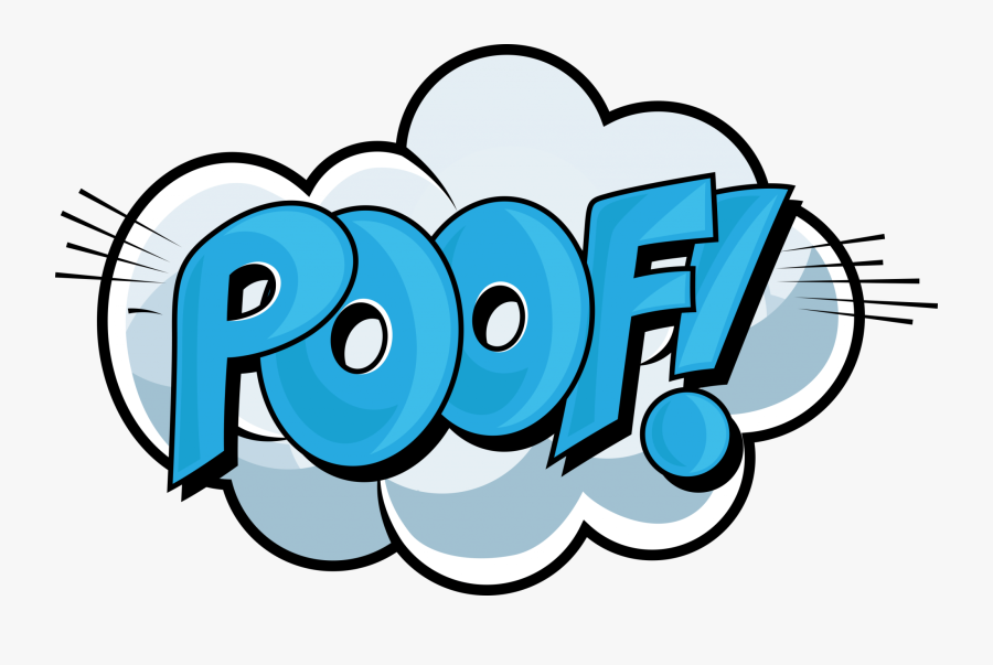 In An Instant - Vector Cartoon Cloud Png, Transparent Clipart