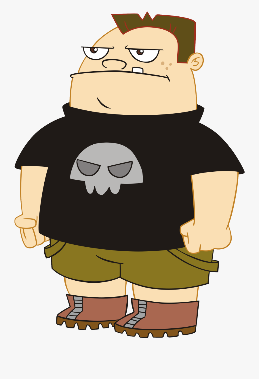 Transparent Bullies Clipart - Buford Phineas And Ferb, Transparent Clipart