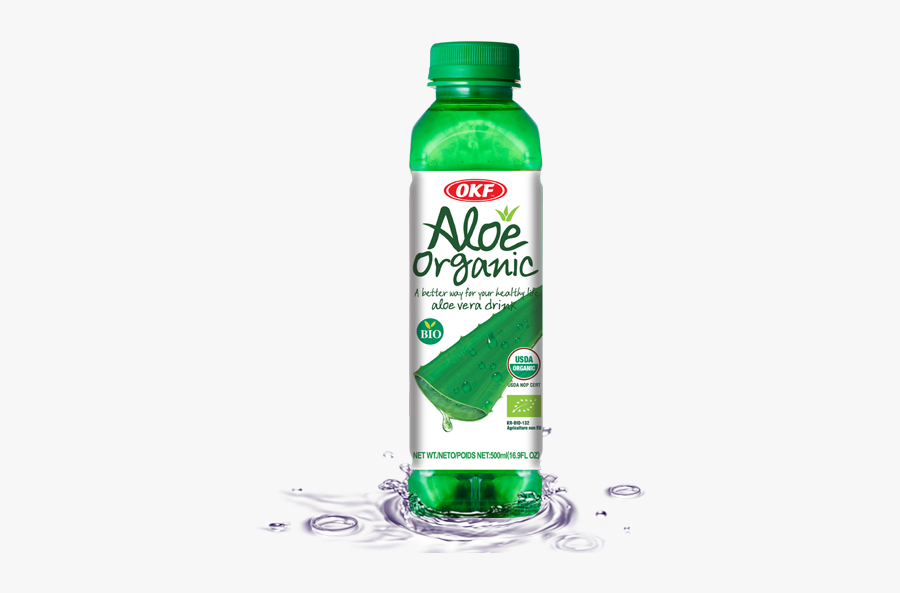 제품1 - Okf Organic Aloe Vera Drink, Transparent Clipart