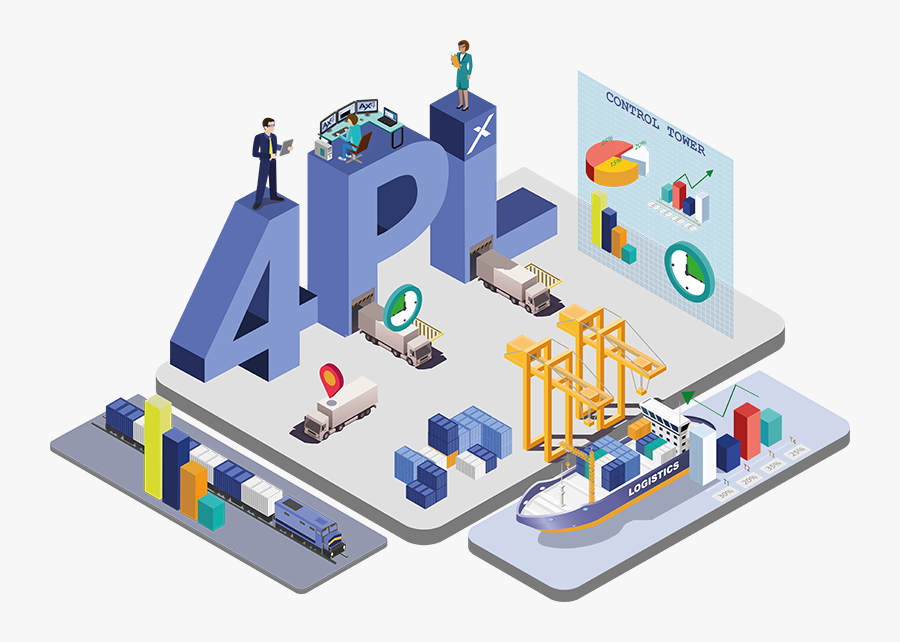 Will The Deck Be Reshuffled In The Logistics Industry - Logistics 4pl 4pl, Transparent Clipart