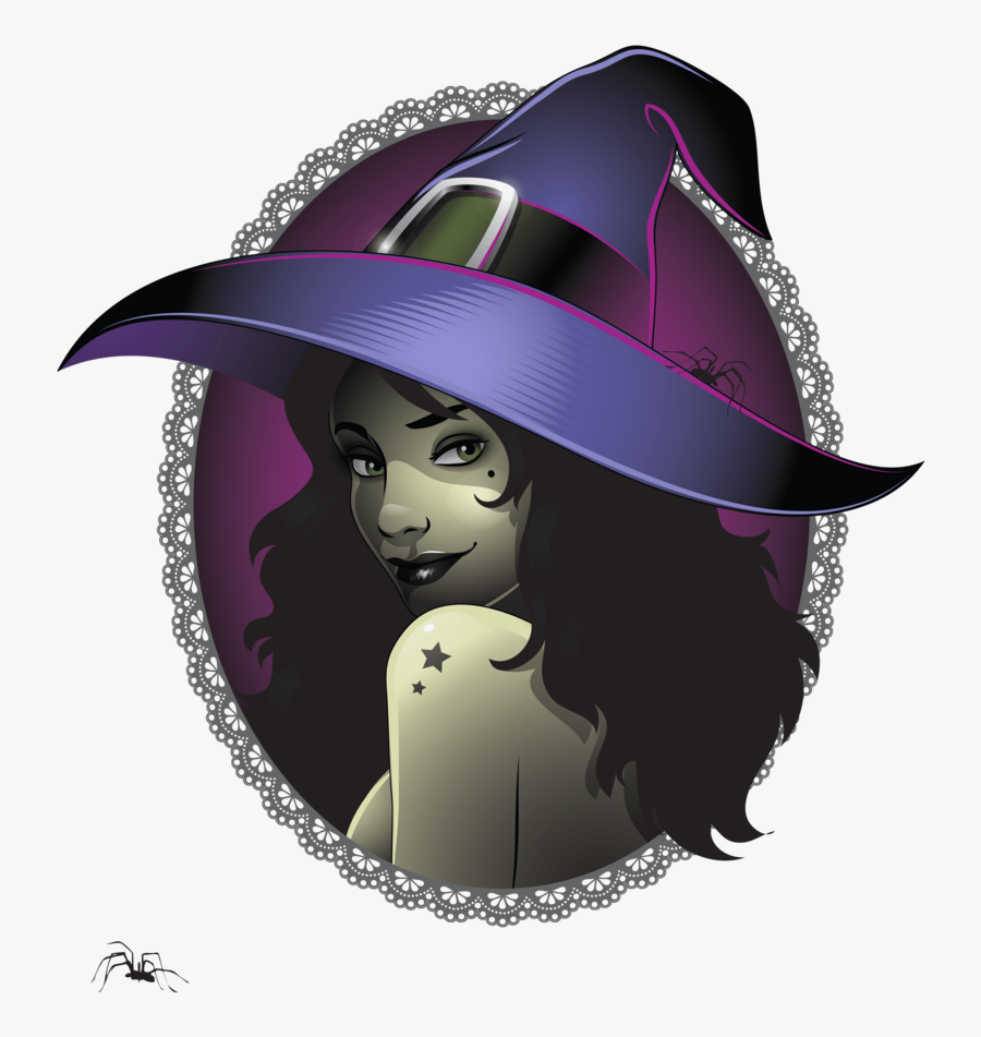 Transparent Witchcraft Clipart - Witch Illustration, Transparent Clipart