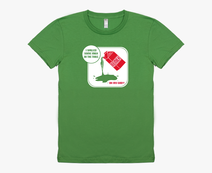 Spilled Milk - Women"s Tee - T Shirt, Transparent Clipart