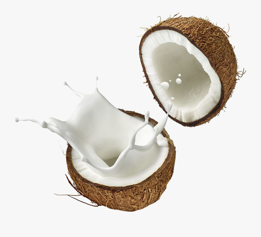 Coconut Milk Coconut Water Soy Milk - Coconut With Milk, Transparent Clipart