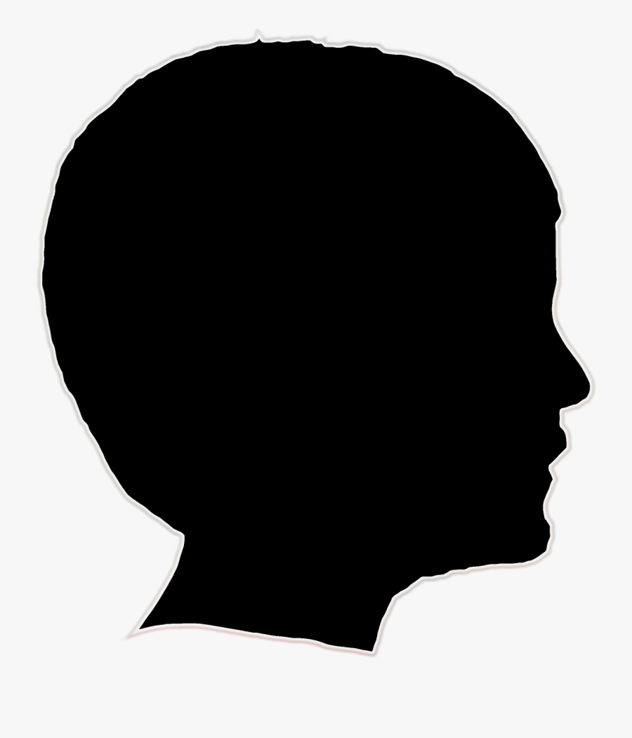 But Today I Am Going To Show You - Draw A Head Silhouette, Transparent Clipart