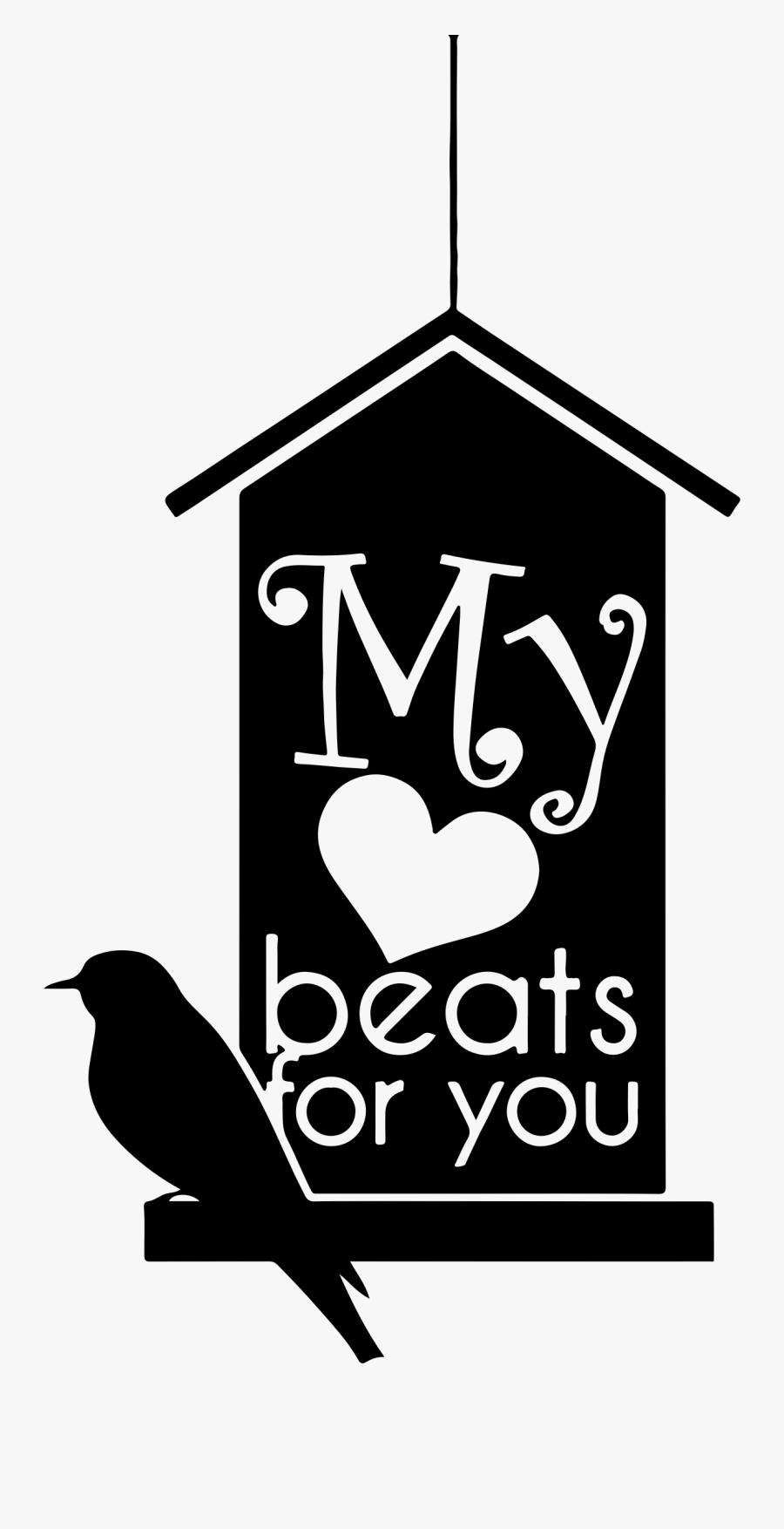 My Beats For You - My Heart Beats For You Png, Transparent Clipart