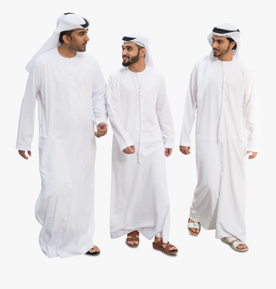 Cut Out Arab People, Transparent Clipart