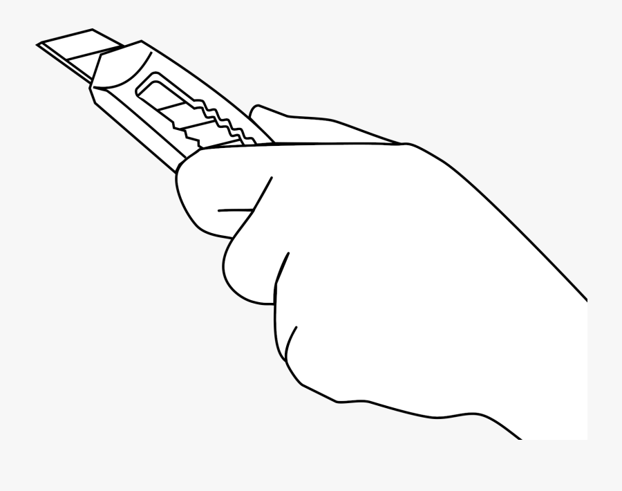 Drawing Knives Stanley - Box Cutter Drawing, Transparent Clipart
