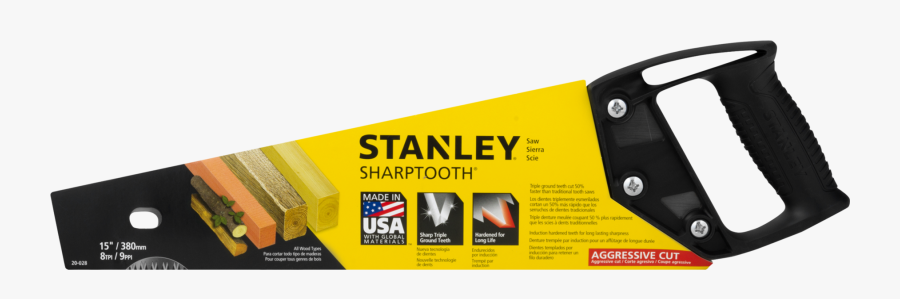 Stanley Sharp Tooth Saw , Png Download - Flyer, Transparent Clipart