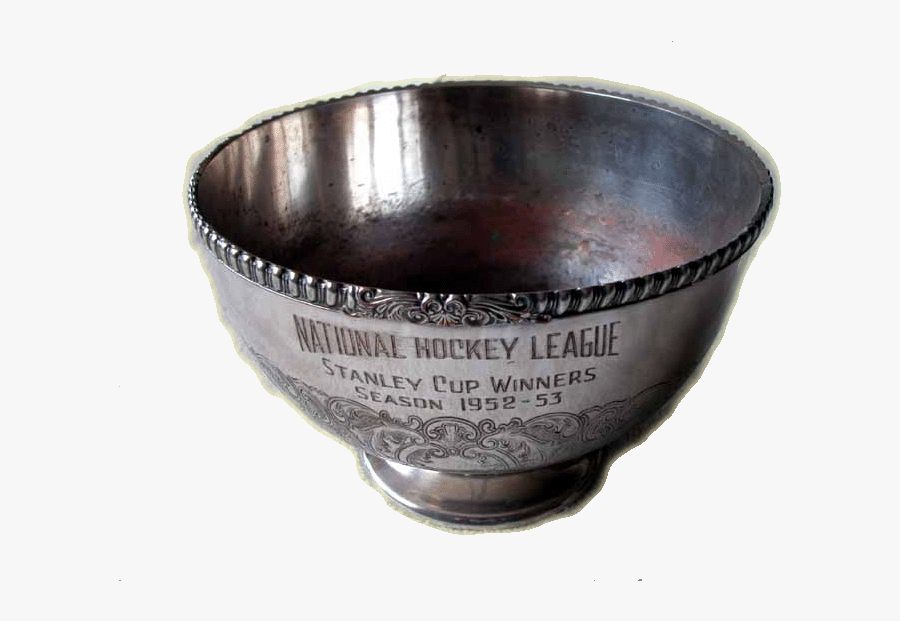 1952-53 Montreal Canadiens Stanley Cup Championship - Bowl, Transparent Clipart