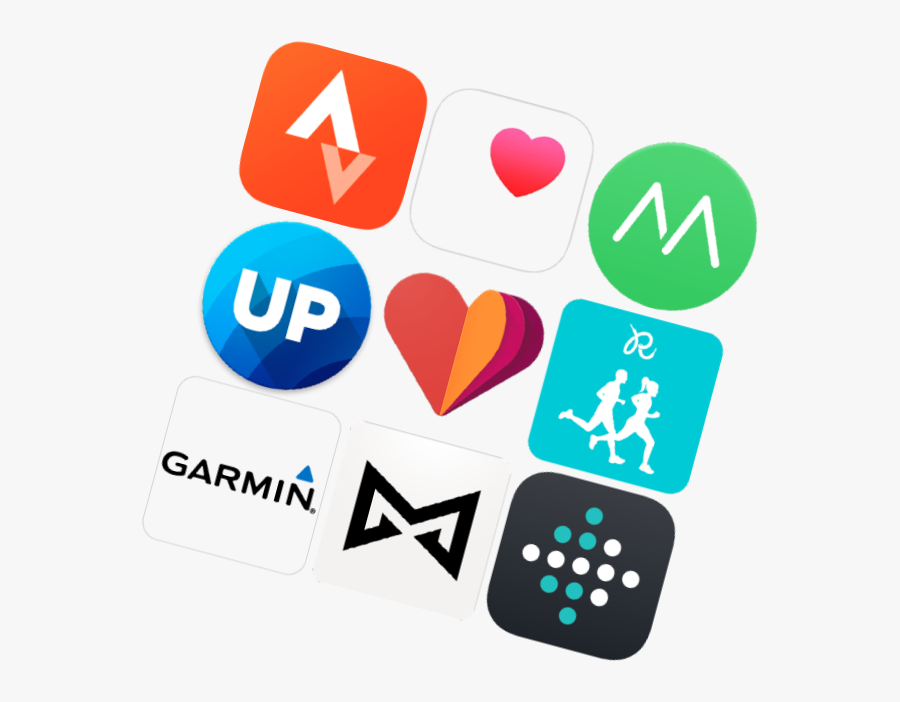Fitness Clipart Fitness Tracker - Fitness Tracker Apps Logo, Transparent Clipart