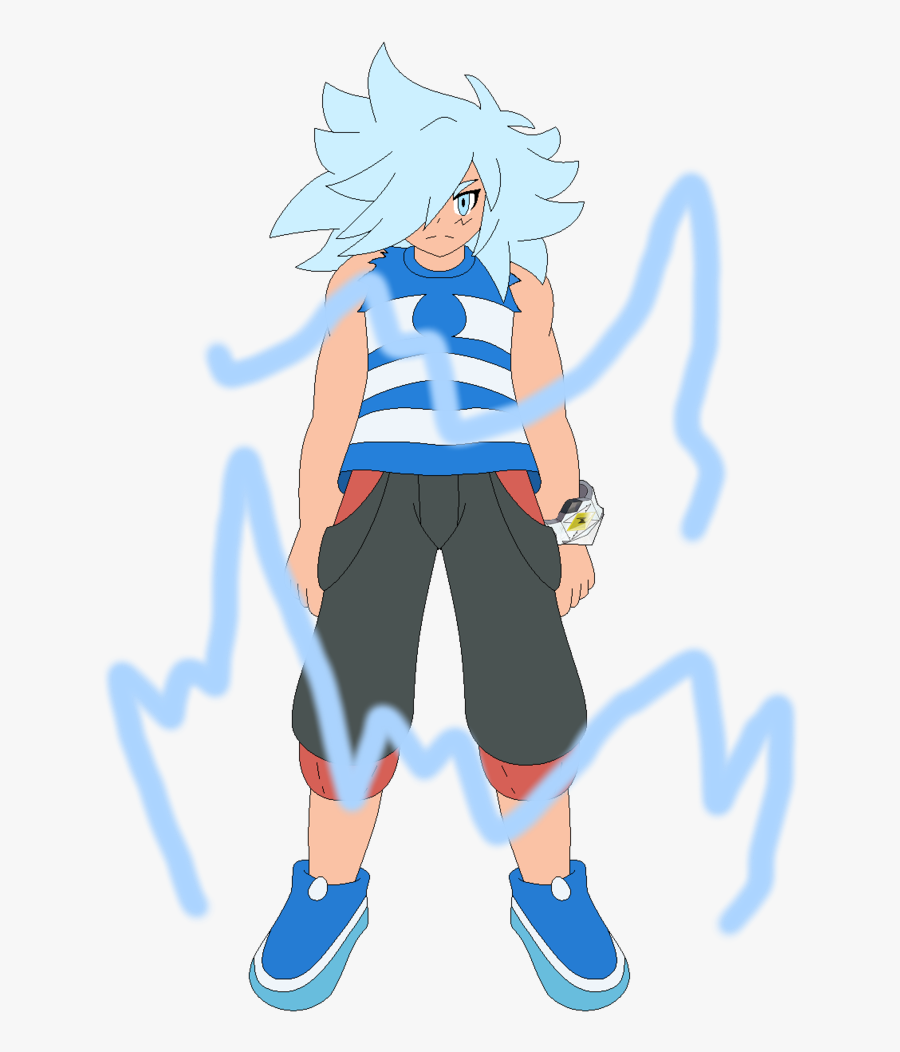 Cliparts For Free Transparent Background - Ash Ketchum Super Saiyan Blue, Transparent Clipart