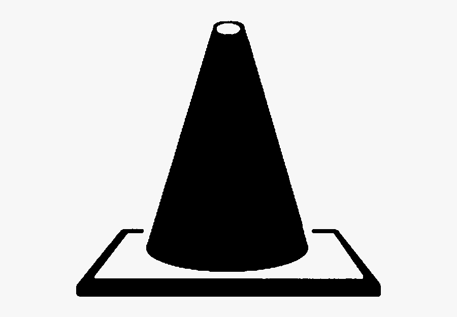 Transparent Cone White, Transparent Clipart