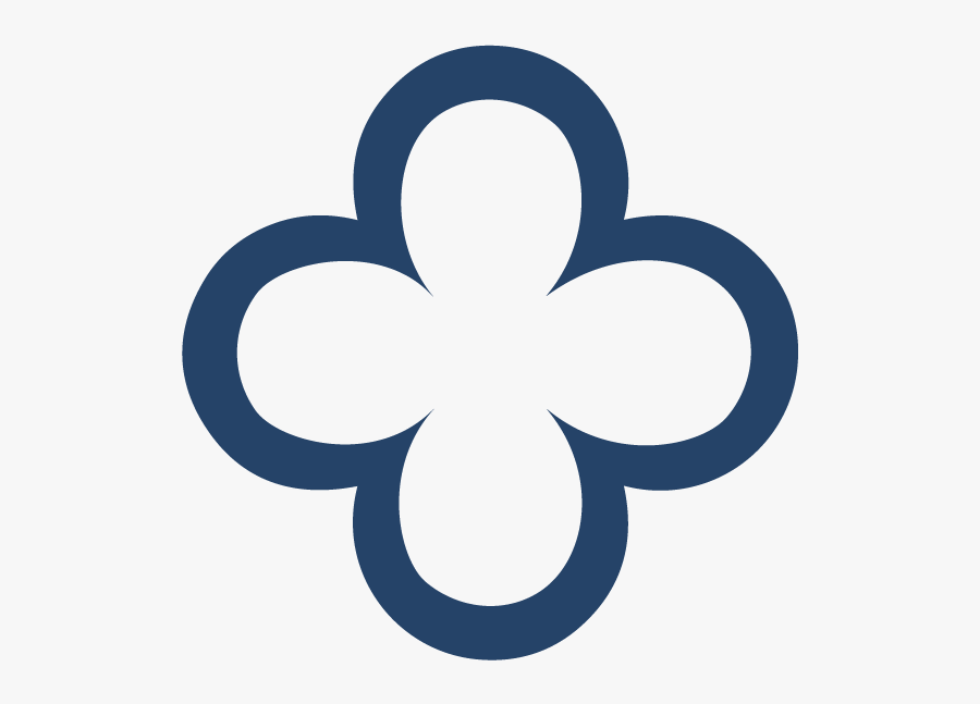 Quatrefoilblue - Brit Pet Food Logo, Transparent Clipart