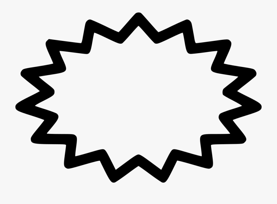 Explosion Ii Comments - รูป วงกลม หยัก ๆ, Transparent Clipart