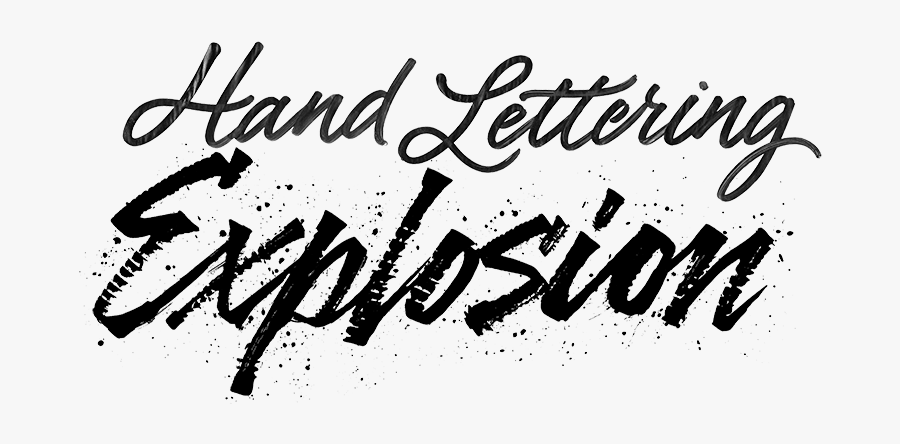 Clip Art Lettering Explosion Dan Cotton - Explosion Lettering, Transparent Clipart
