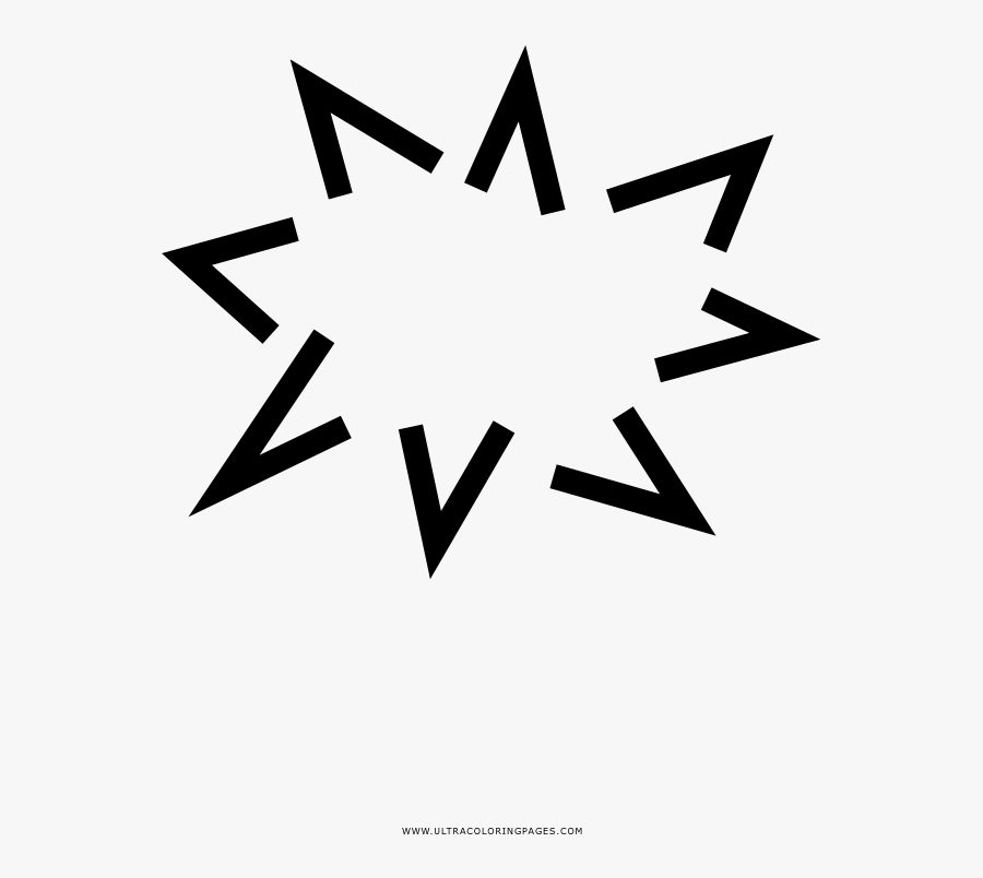 Explosion Coloring Page - Logo Mozaik, Transparent Clipart