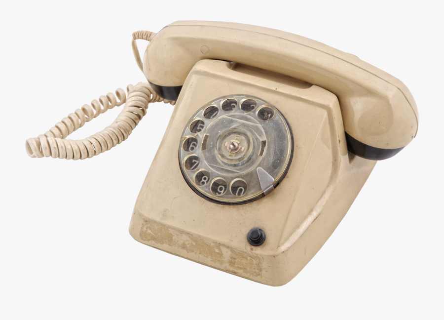Old Telephone Png, Transparent Clipart