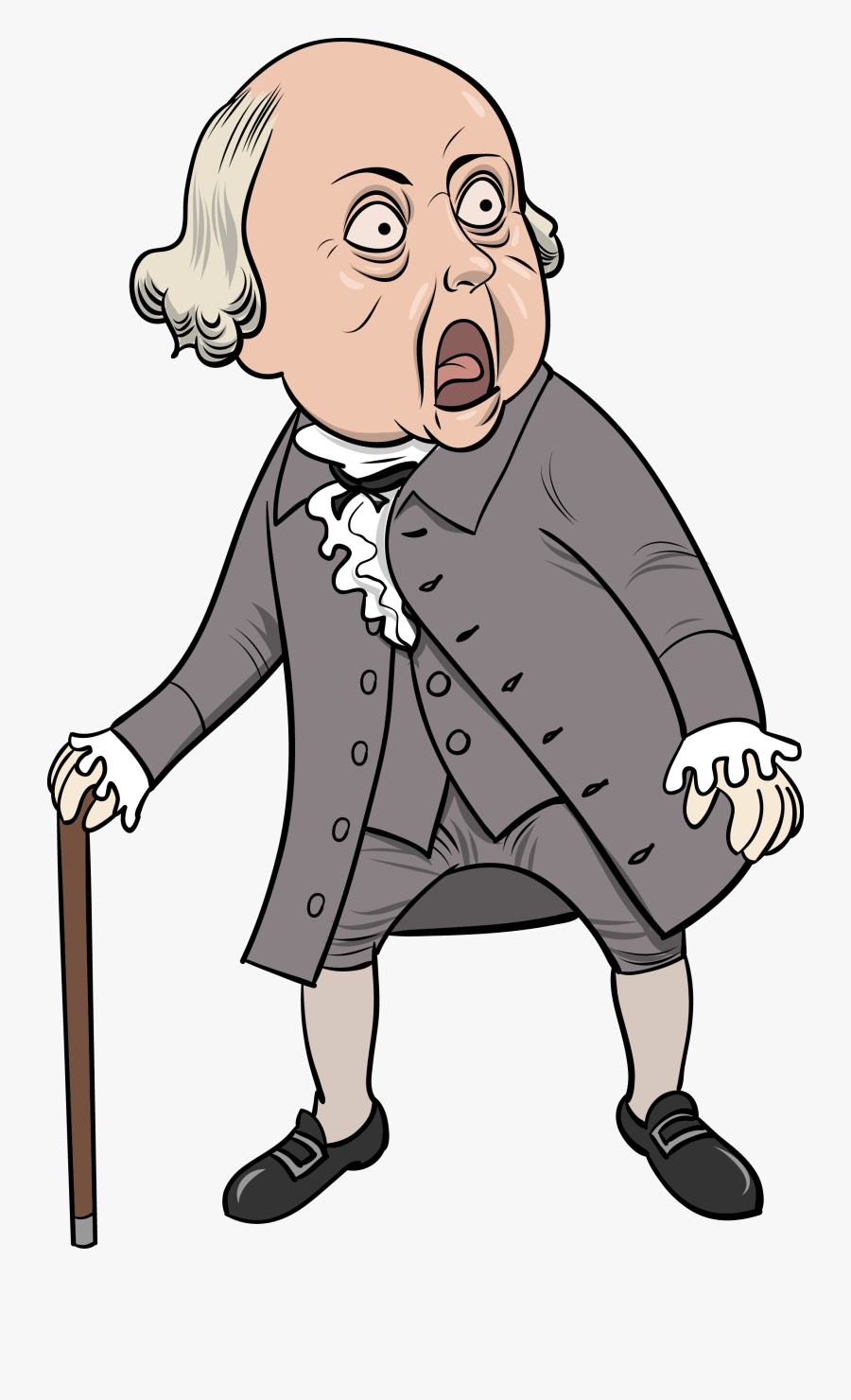 Collection Of Free Envenomed - Cartoon Of John Adams, Transparent Clipart