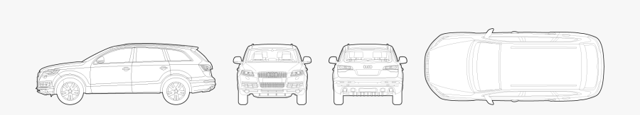 Executive Car, Transparent Clipart