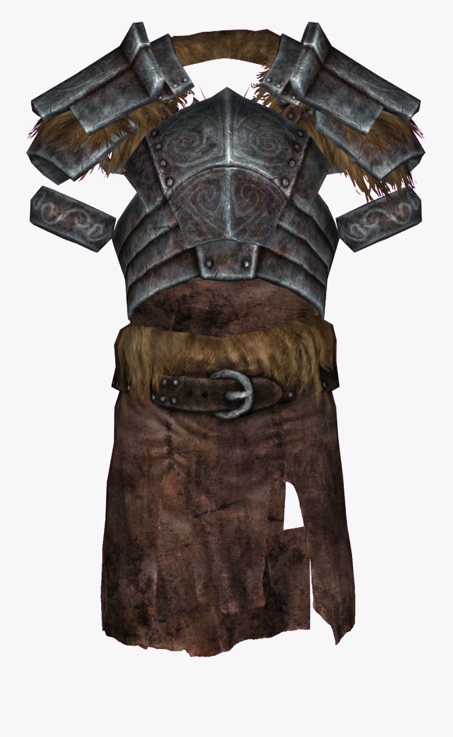 Transparent Armour Clipart - Armadura Nordica Skyrim, Transparent Clipart