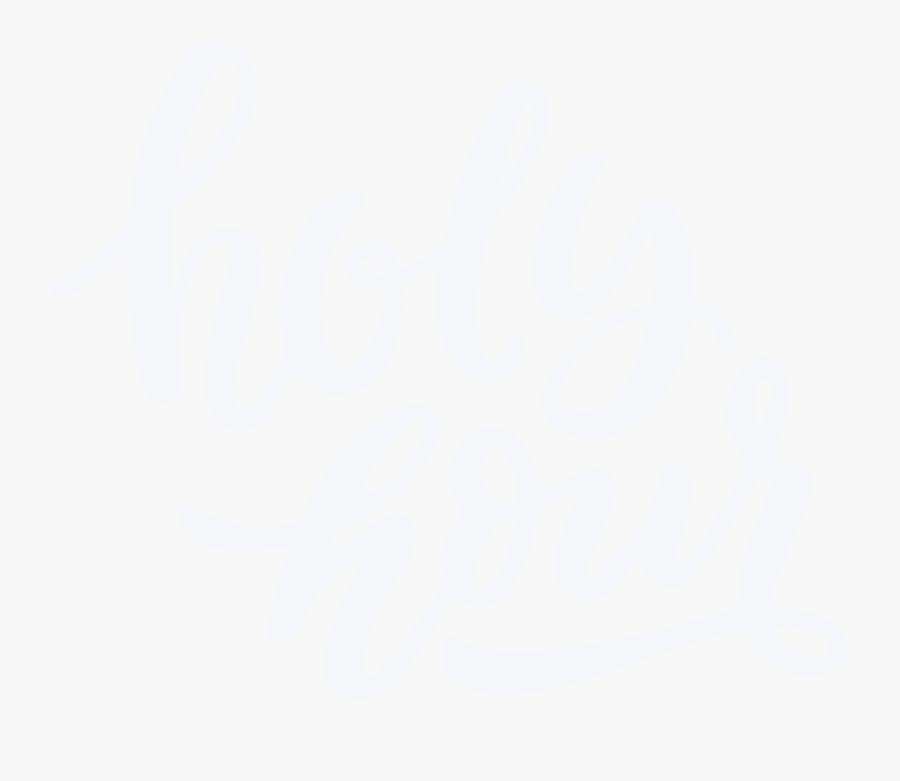 Holy Hour Lettering- - Calligraphy, Transparent Clipart