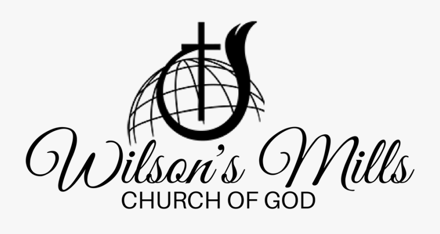 Wilson"s Mills Church Of God - Calligraphy, Transparent Clipart