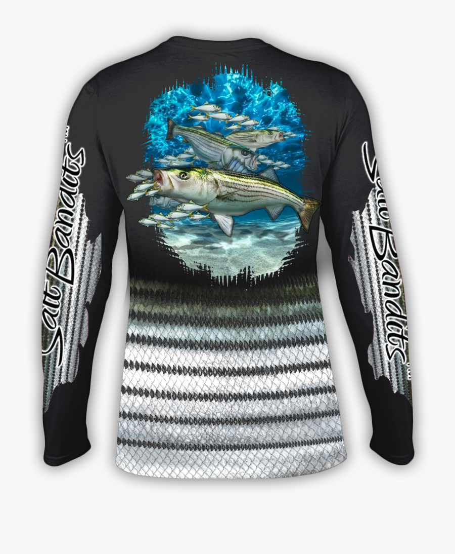 Marlin Clipart T Shirt - Long-sleeved T-shirt, Transparent Clipart