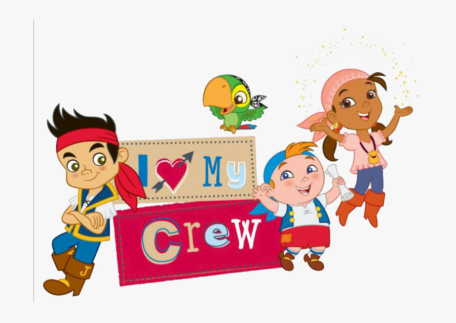 Jake The Never Land - Jake Pirate Crew, Transparent Clipart