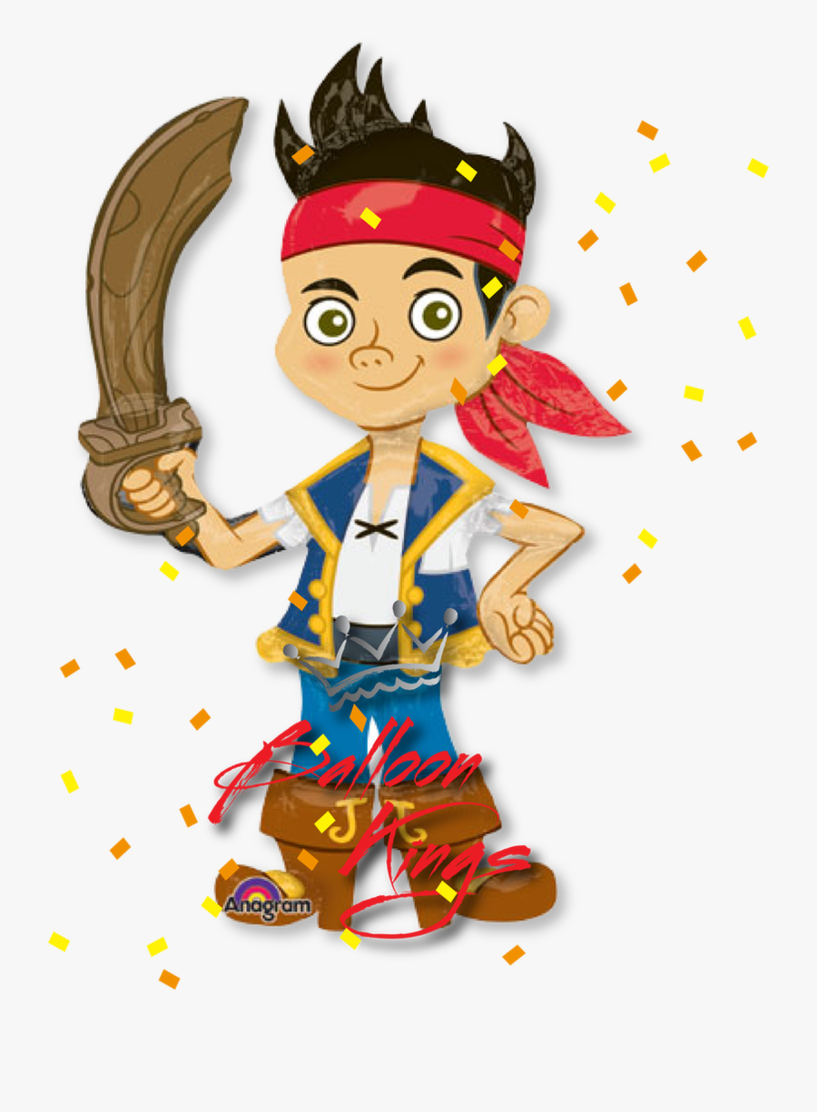 Jake Neverland Pirates Airwalker - Jake The Neverland Pirate, Transparent Clipart