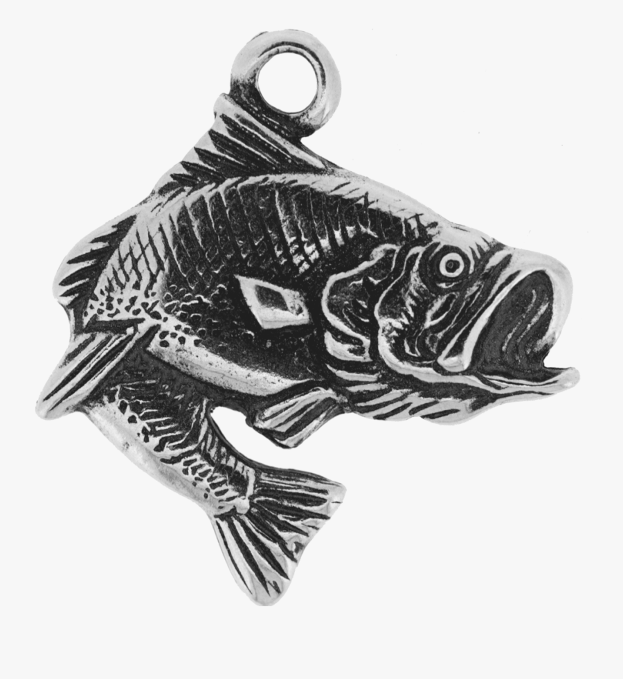 Largemouth Bass - Bass - Locket, Transparent Clipart