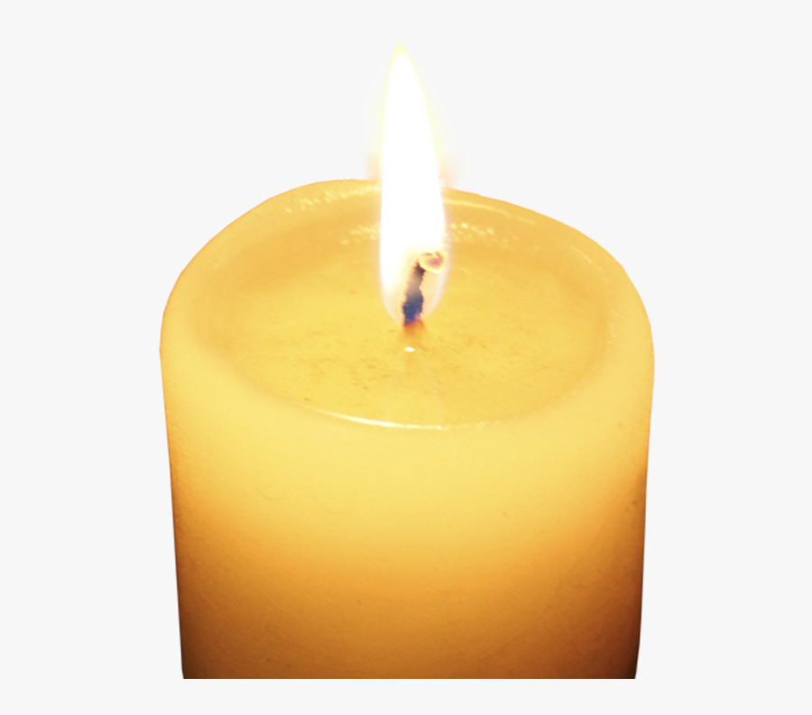 Candle Wax Flame - Candle Flame, Transparent Clipart