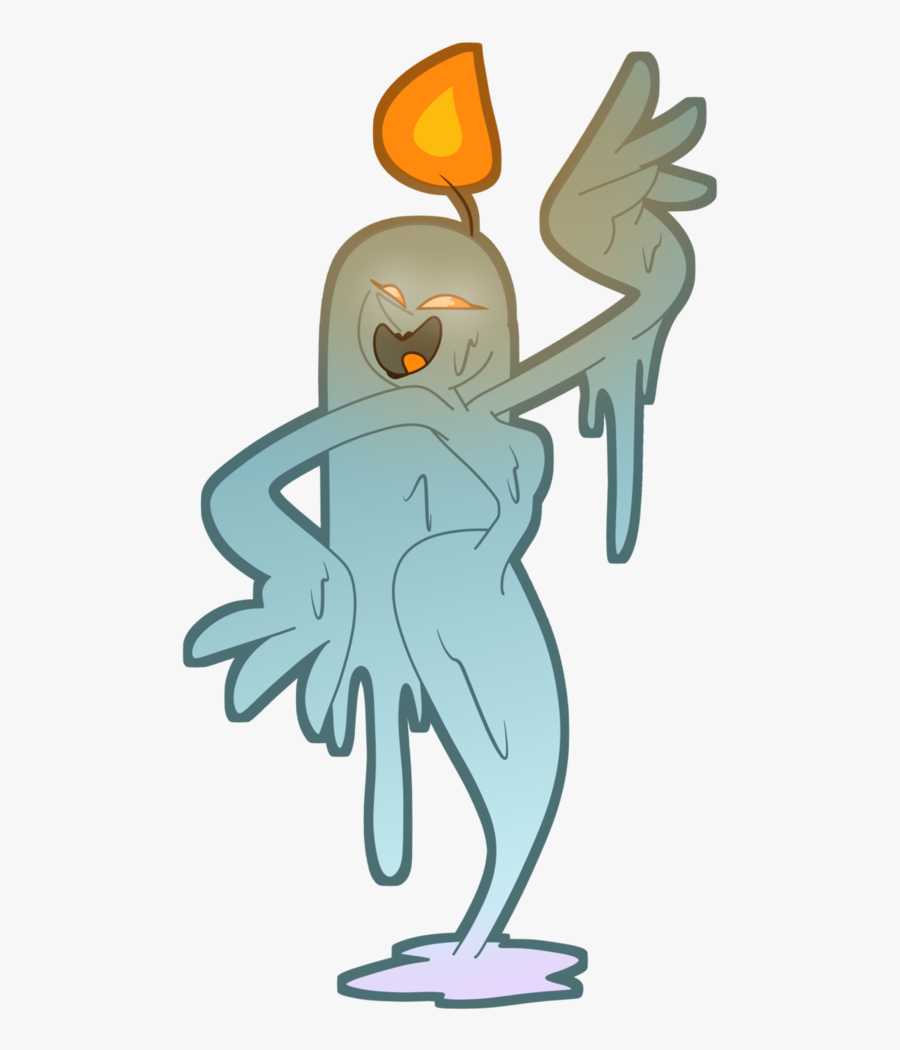 Candlestick Drawing Candle Wax - Cartoon, Transparent Clipart