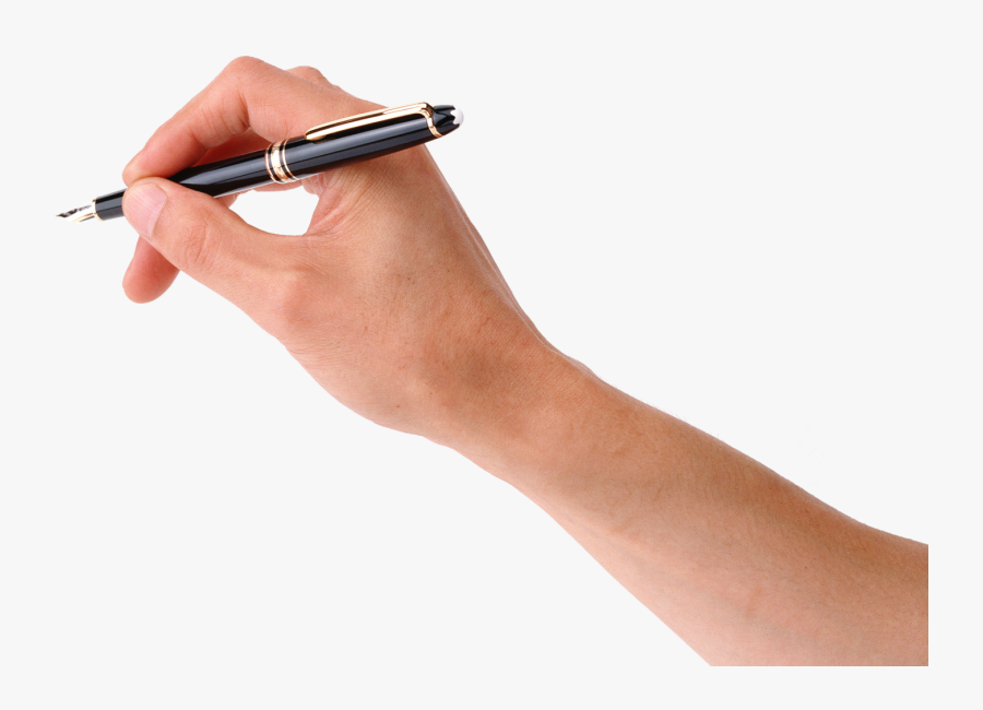 Hand Pictures Clip Art - Hand With Pen .png, Transparent Clipart