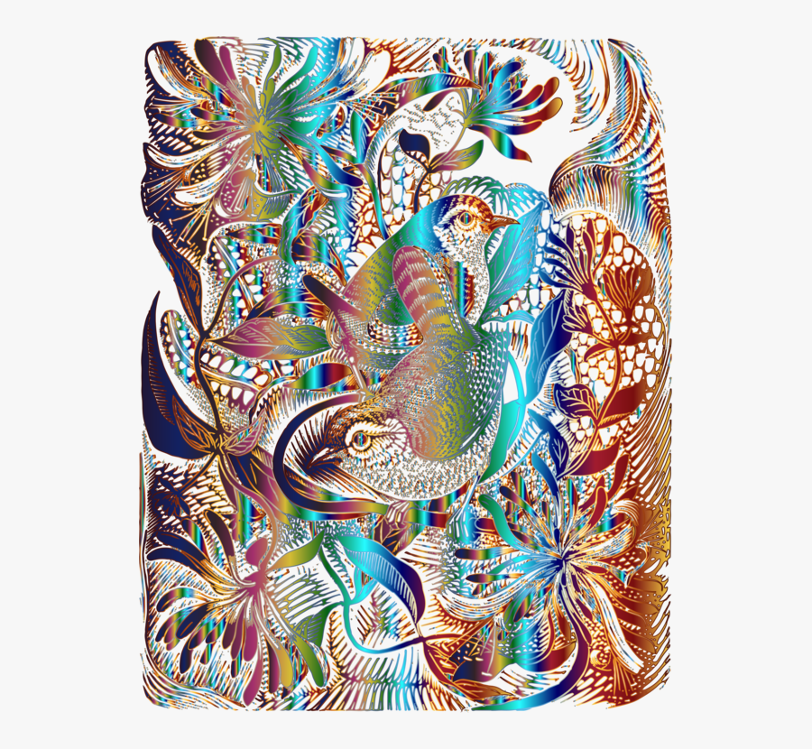 Visual Arts,art,psychedelic Art - English Wood-engraving 1900-1950, Transparent Clipart