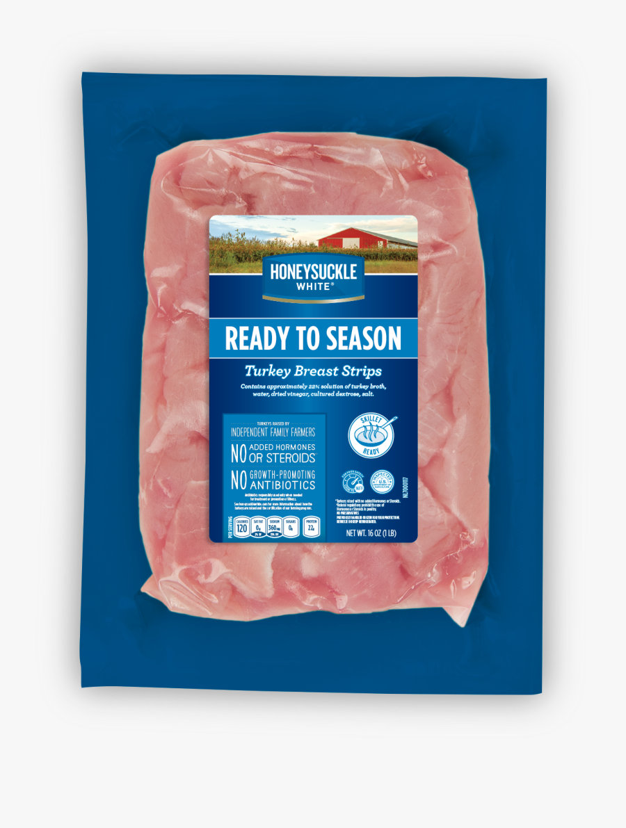 Clip Art Ready To Season Breast - Veal, Transparent Clipart