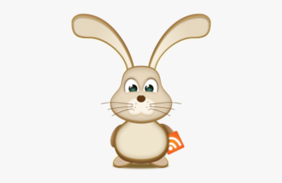 Easter Bunny Icon, Transparent Clipart