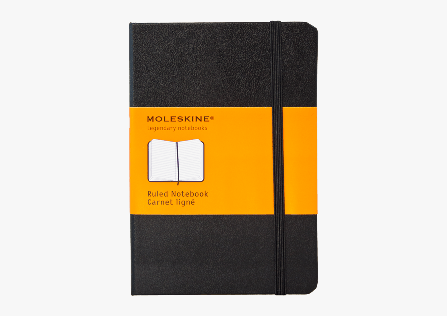 Moleskine Ruled Notebook - Moleskine Notebook Png, Transparent Clipart