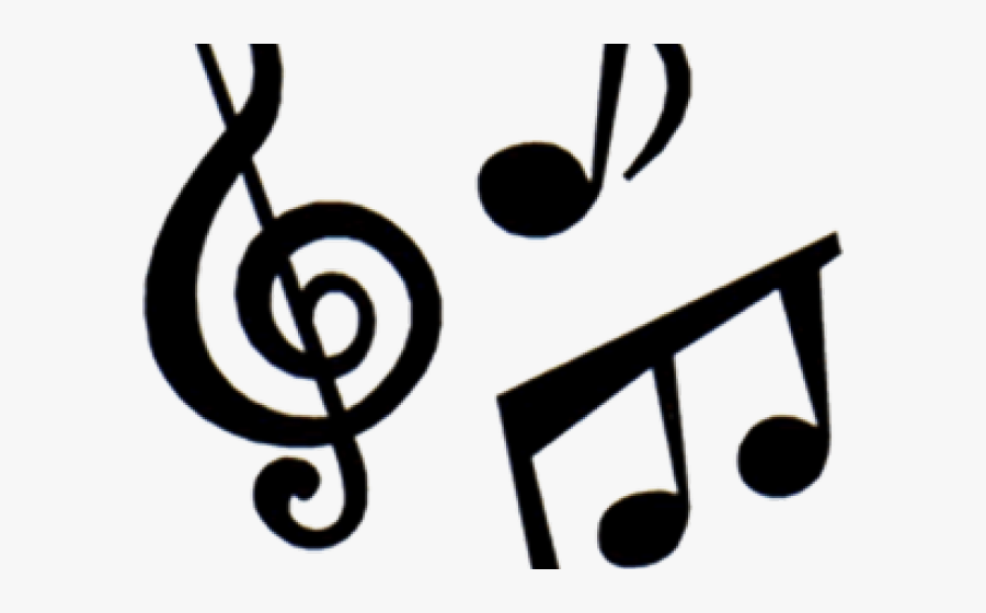 Transparent Rock Clipart Black And White - Sing Music Notes, Transparent Clipart