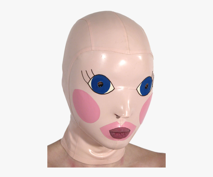 Blow Up Doll Halloween Mask - Blow Up Doll Mask, Transparent Clipart