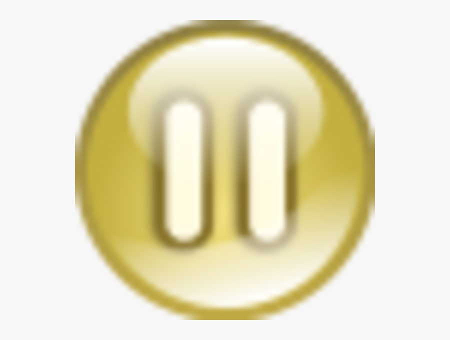 Pause Button Clip Art - Circle , Free Transparent Clipart - ClipartKey