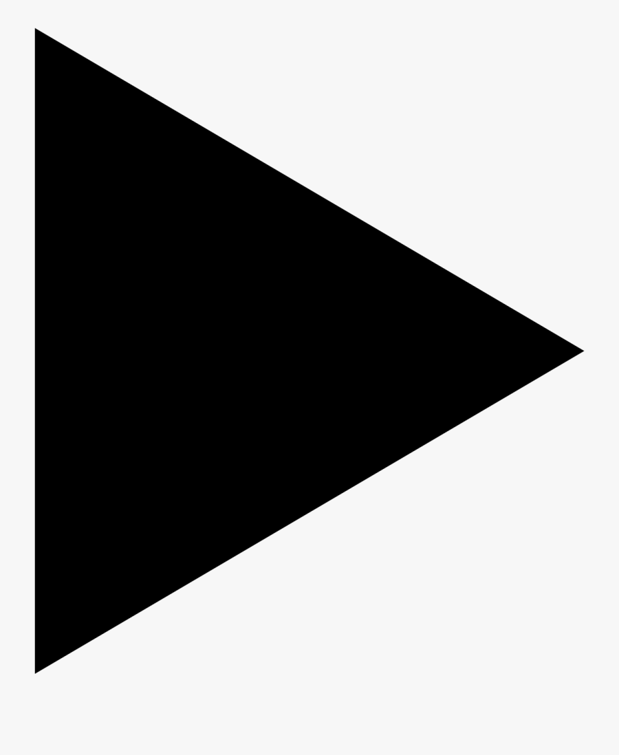 Computer Icons Button Arrow - Right Pointing Triangle, Transparent Clipart