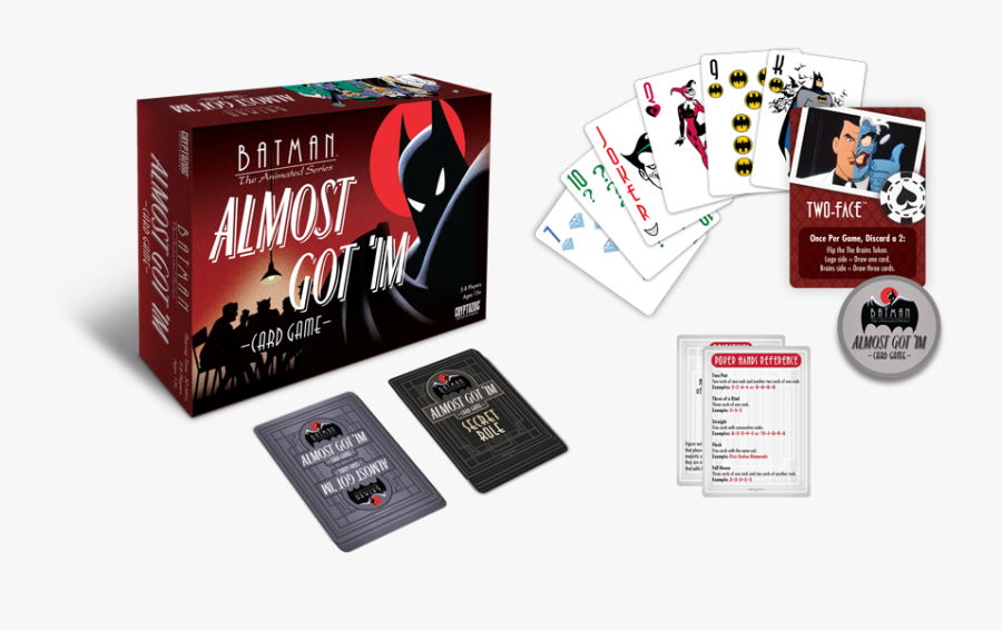 Clip Art Batman Almost Got Im Card Game - Batman The Animated Series Card, Transparent Clipart