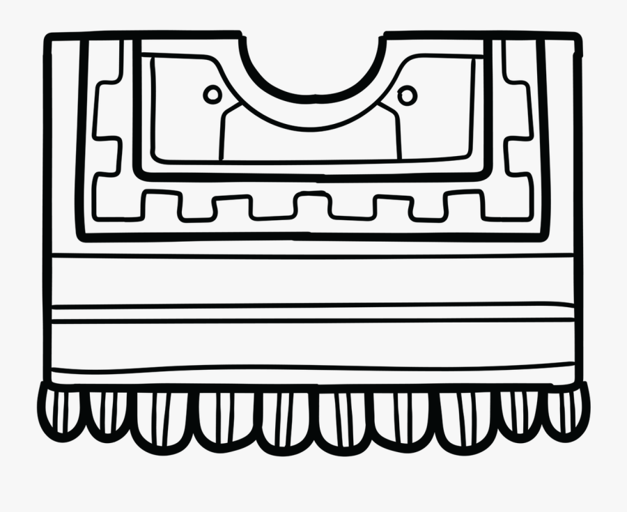 Poncho Drawing Clothing Mexico, Transparent Clipart