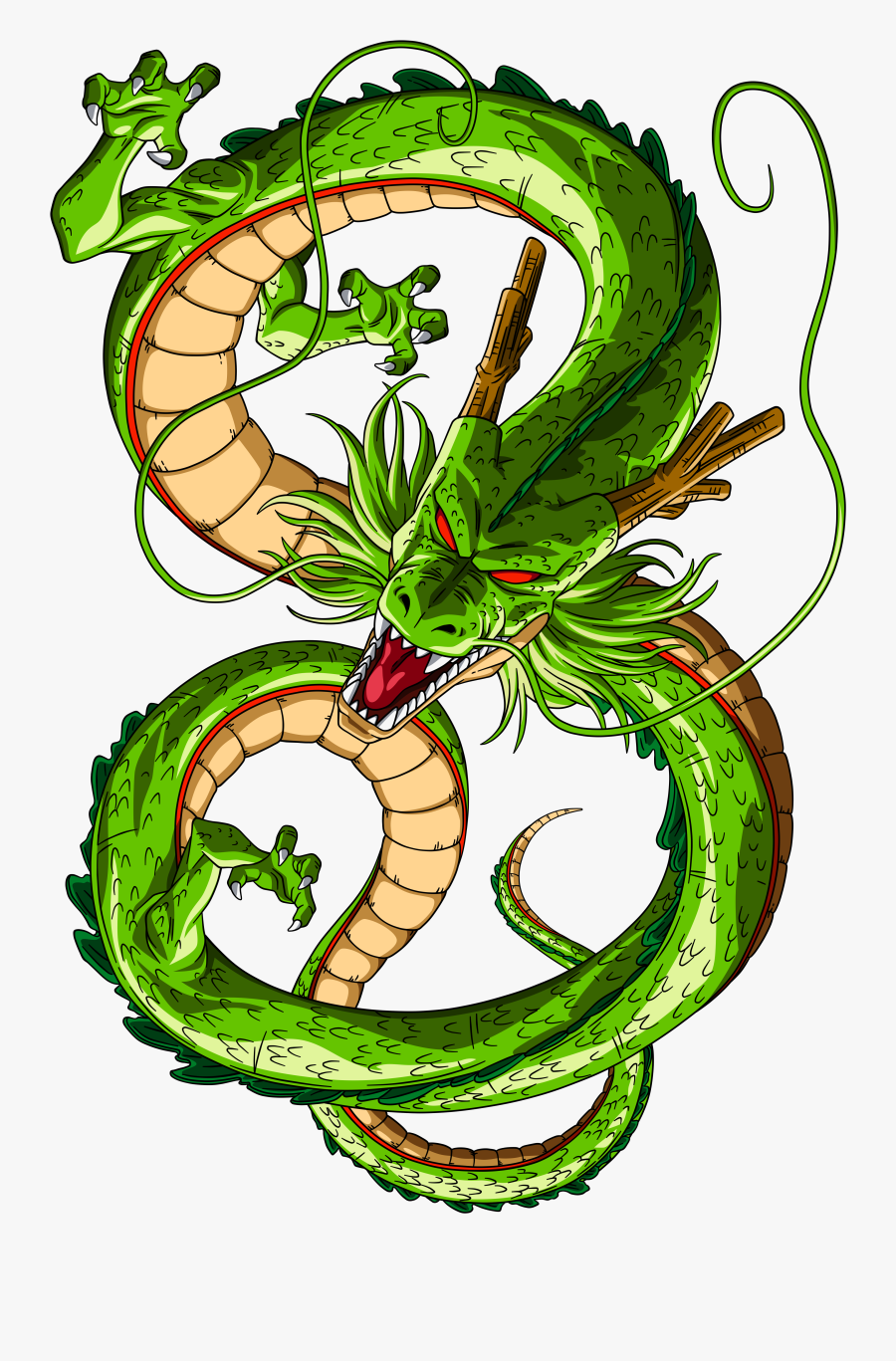 Dragon Ball Z Shenron Png, Transparent Clipart